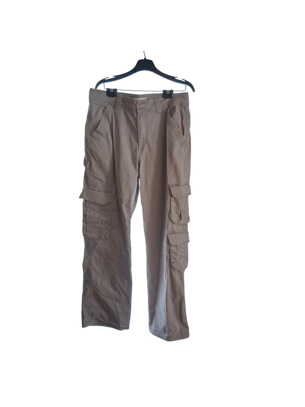 Abercrombie & Fitch cargo pants womens 32/14 long khaki